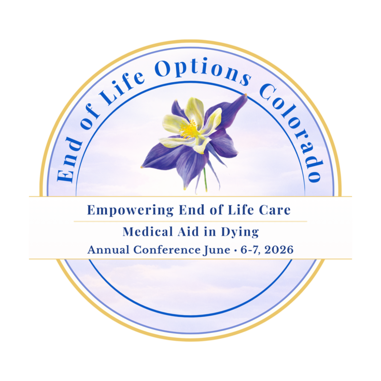 Honoring Two Great Leaders in the Aid in Dying Space